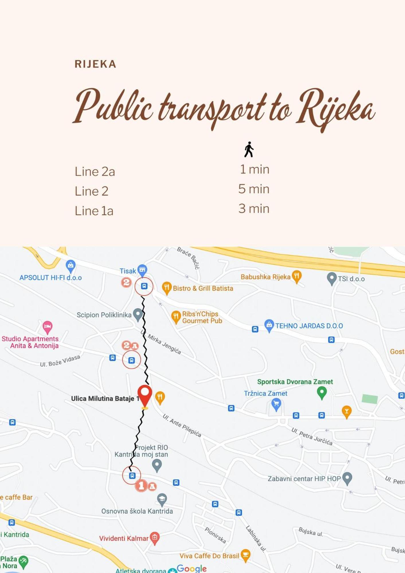 Cute Apartment In Rijeka Near Beach With Parking Exteriör bild